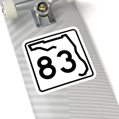 Florida 83 (Florida) (Road Sign) STICKER Vinyl Kiss-Cut Decal - The Sticker Space
