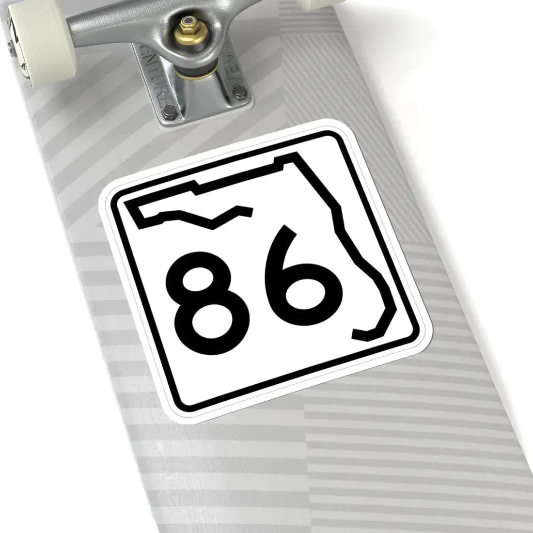 Florida 86 (Florida) (Road Sign) STICKER Vinyl Kiss-Cut Decal - The Sticker Space
