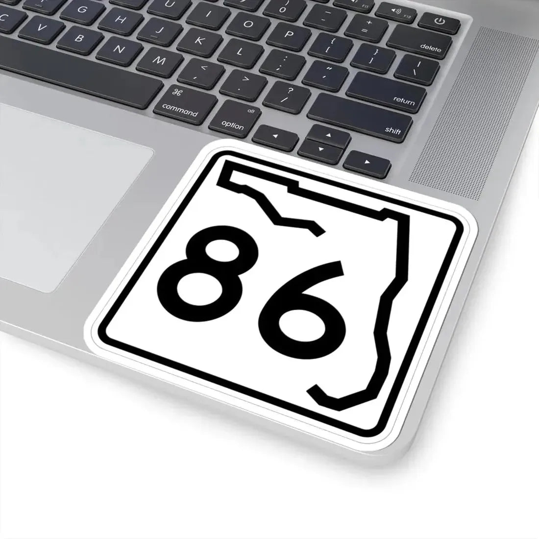 Florida 86 (Florida) (Road Sign) STICKER Vinyl Kiss-Cut Decal - The Sticker Space
