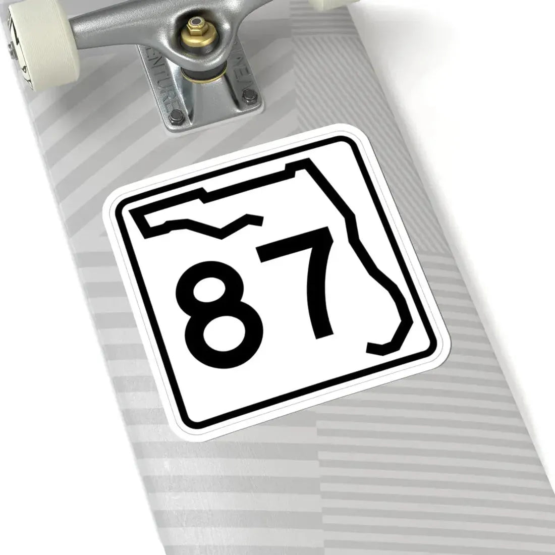 Florida 87 (Florida) (Road Sign) STICKER Vinyl Kiss-Cut Decal - The Sticker Space