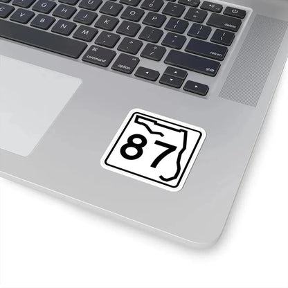 Florida 87 (Florida) (Road Sign) STICKER Vinyl Kiss-Cut Decal - The Sticker Space