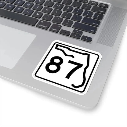 Florida 87 (Florida) (Road Sign) STICKER Vinyl Kiss-Cut Decal - The Sticker Space