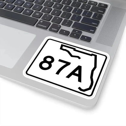Florida 87A (Florida) (Road Sign) STICKER Vinyl Kiss-Cut Decal - The Sticker Space