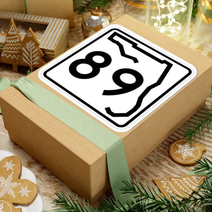 Florida 89 (Florida) (Road Sign) STICKER Vinyl Kiss-Cut Decal - The Sticker Space