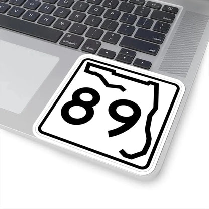 Florida 89 (Florida) (Road Sign) STICKER Vinyl Kiss-Cut Decal - The Sticker Space