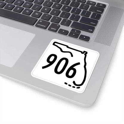 Florida 906 1955 (Florida) (Road Sign) STICKER Vinyl Kiss-Cut Decal - The Sticker Space