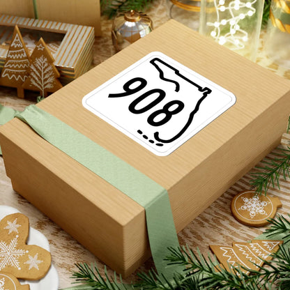 Florida 908 1955 (Florida) (Road Sign) STICKER Vinyl Kiss-Cut Decal - The Sticker Space