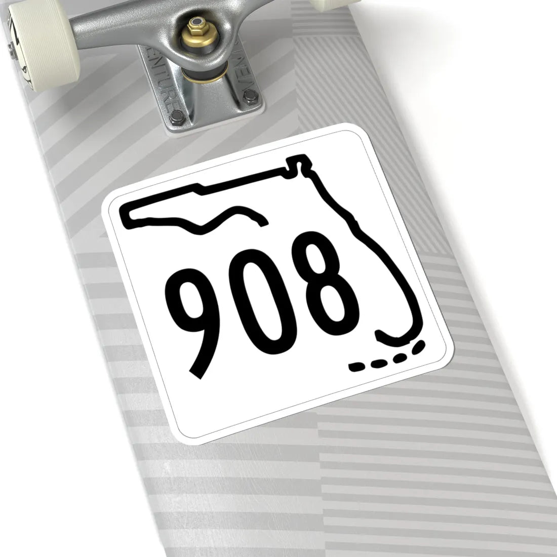 Florida 908 1955 (Florida) (Road Sign) STICKER Vinyl Kiss-Cut Decal - The Sticker Space