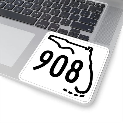 Florida 908 1955 (Florida) (Road Sign) STICKER Vinyl Kiss-Cut Decal - The Sticker Space