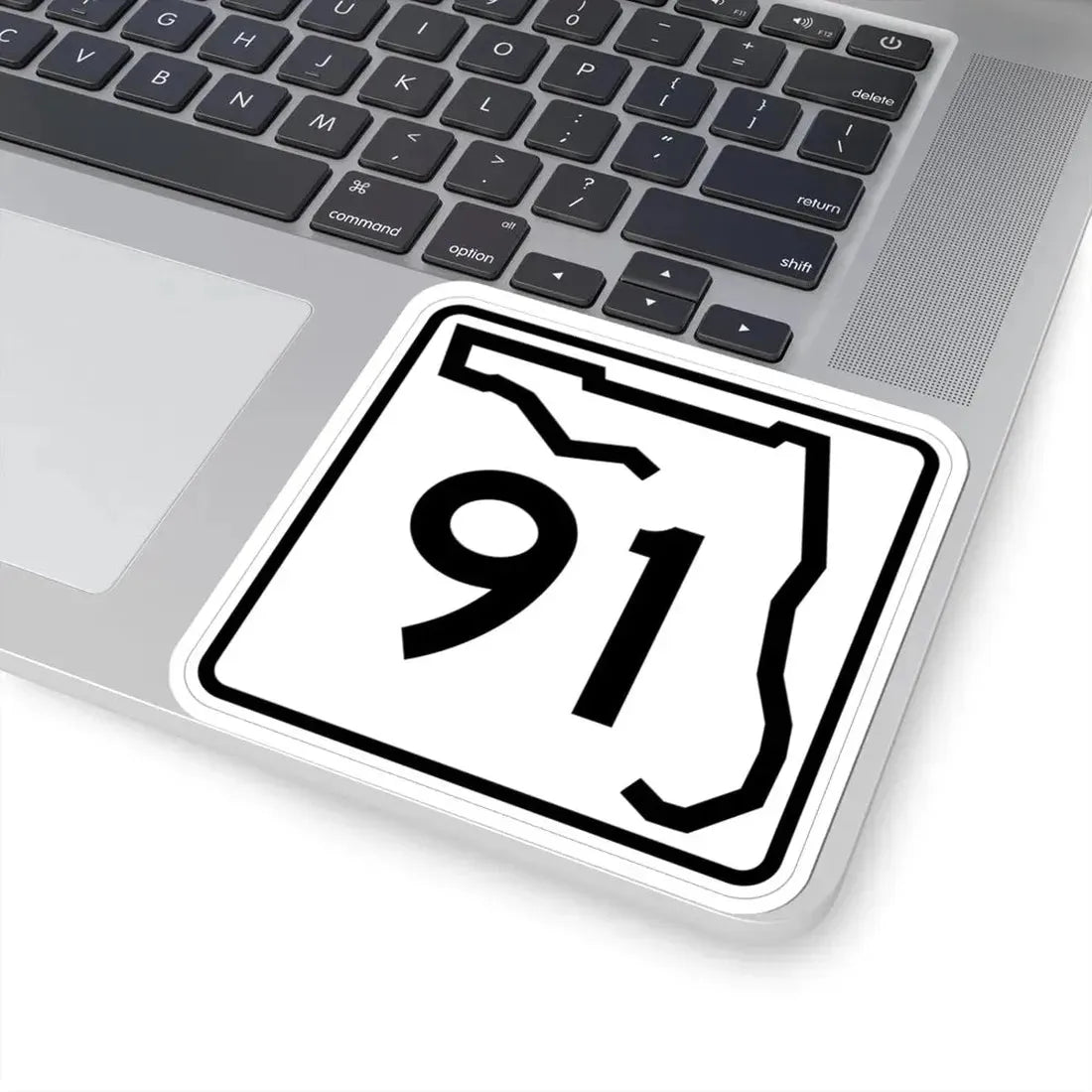 Florida 91 (Florida) (Road Sign) STICKER Vinyl Kiss-Cut Decal - The Sticker Space