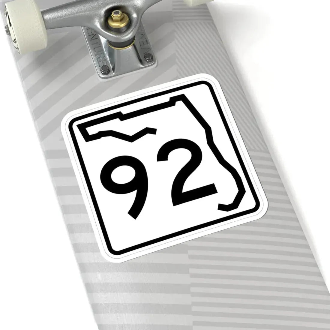 Florida 92 (Florida) (Road Sign) STICKER Vinyl Kiss-Cut Decal - The Sticker Space