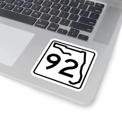 Florida 92 (Florida) (Road Sign) STICKER Vinyl Kiss-Cut Decal - The Sticker Space