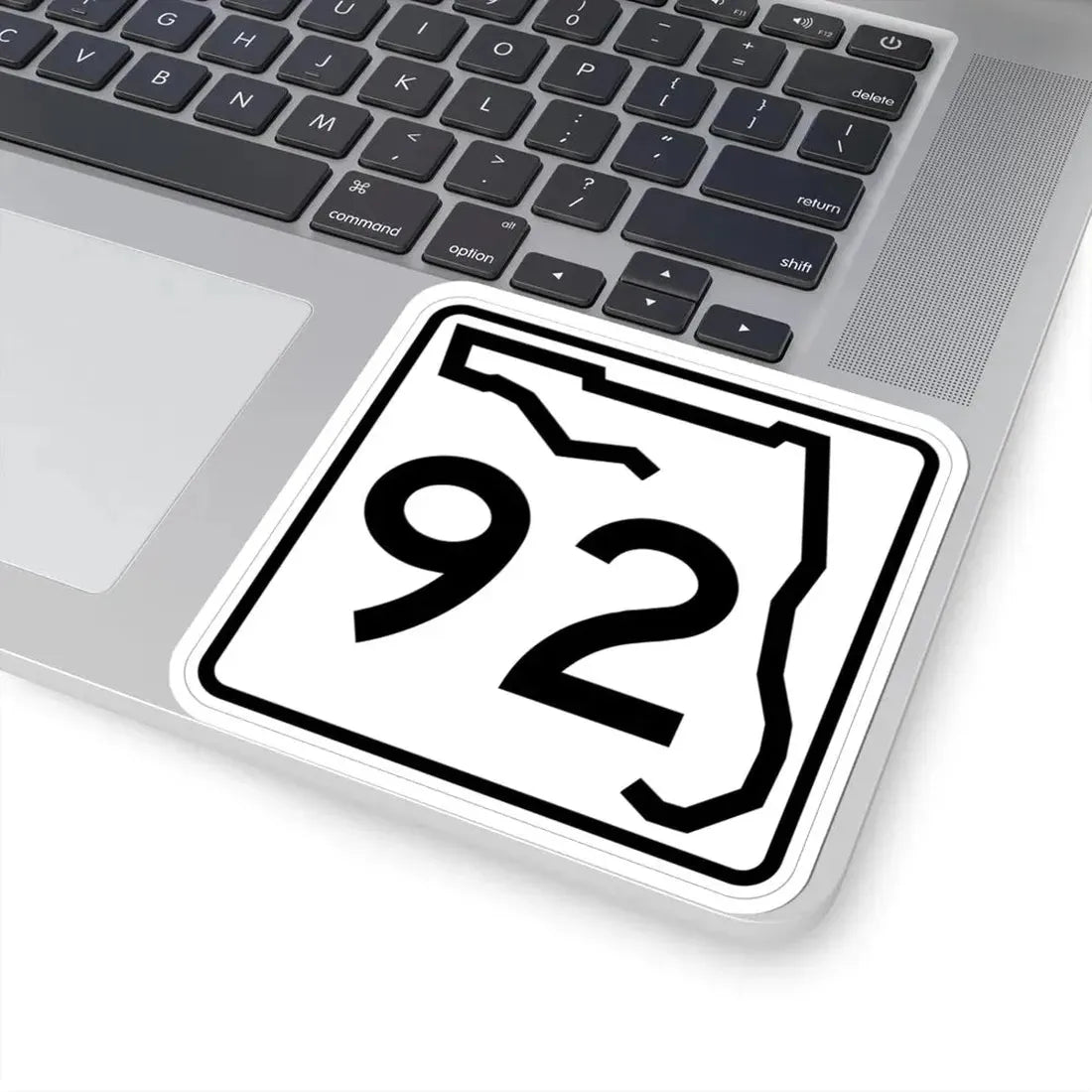 Florida 92 (Florida) (Road Sign) STICKER Vinyl Kiss-Cut Decal - The Sticker Space