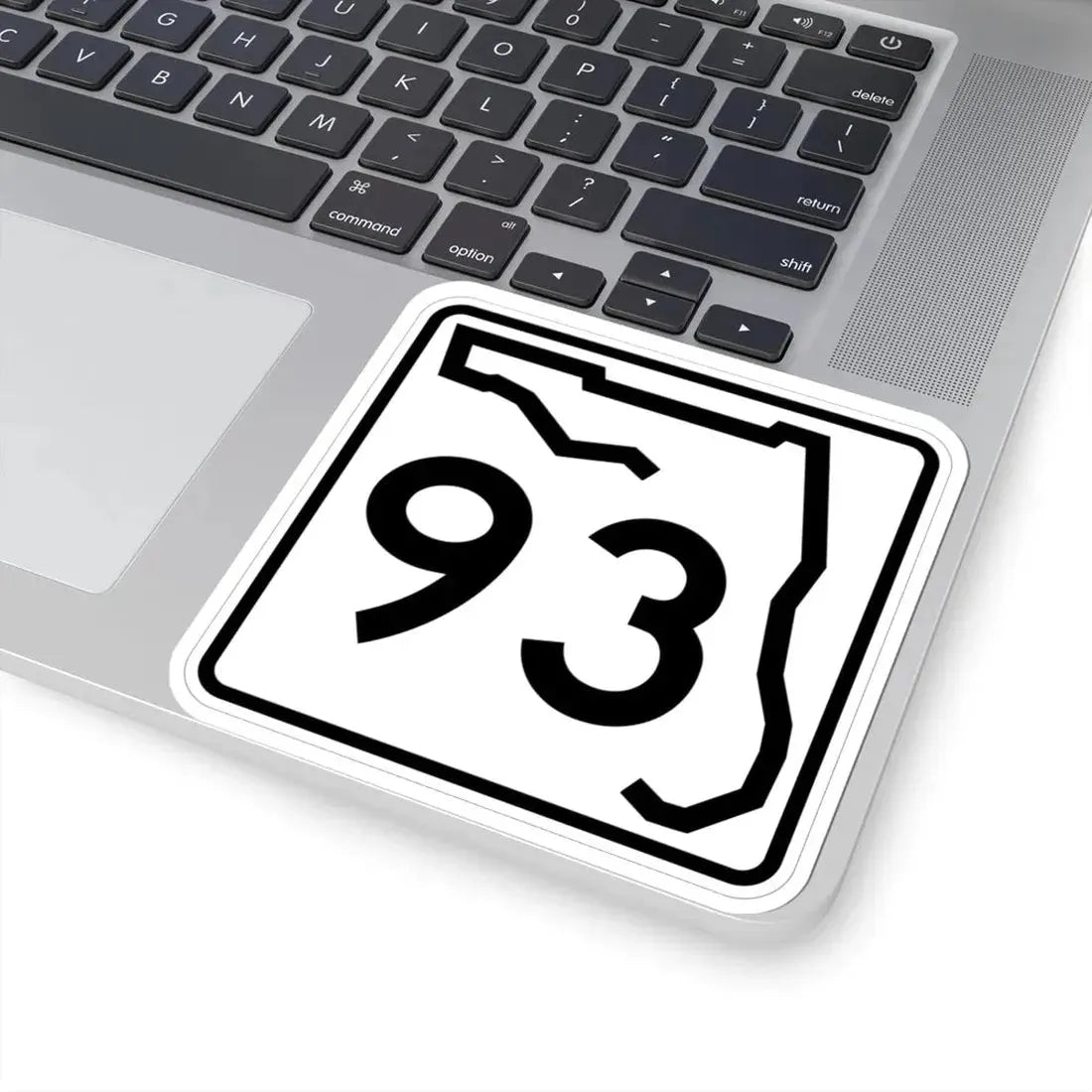 Florida 93 (Florida) (Road Sign) STICKER Vinyl Kiss-Cut Decal - The Sticker Space