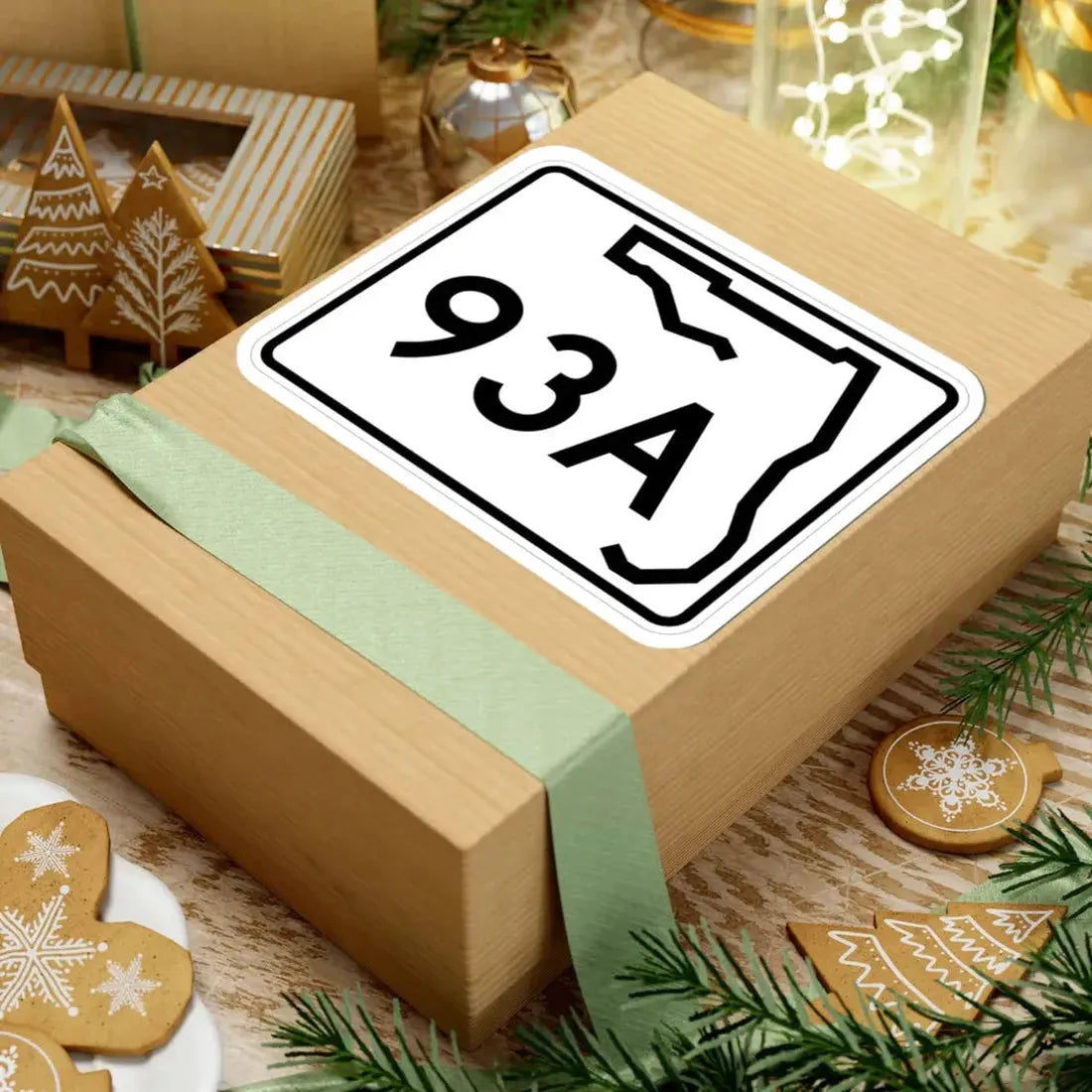 Florida 93A (Florida) (Road Sign) STICKER Vinyl Kiss-Cut Decal - The Sticker Space