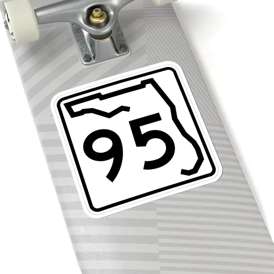 Florida 95 (Florida) (Road Sign) STICKER Vinyl Kiss-Cut Decal - The Sticker Space