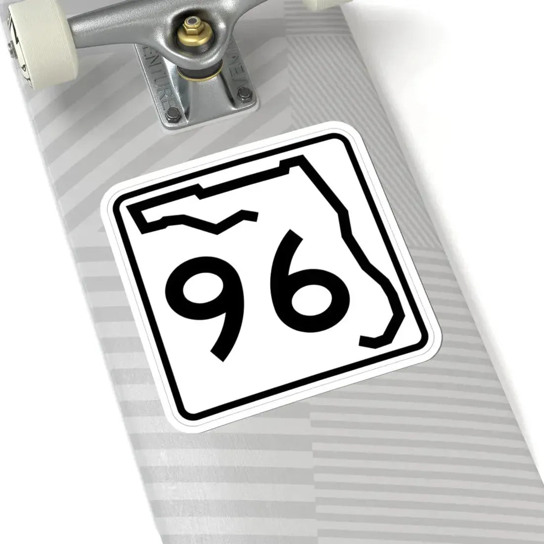 Florida 96 (Florida) (Road Sign) STICKER Vinyl Kiss-Cut Decal - The Sticker Space