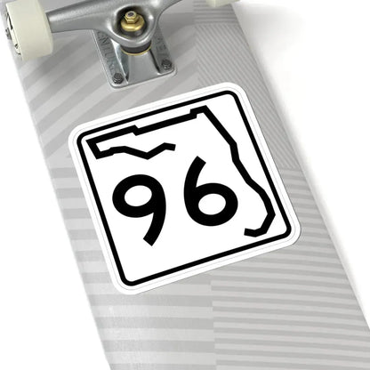 Florida 96 (Florida) (Road Sign) STICKER Vinyl Kiss-Cut Decal - The Sticker Space