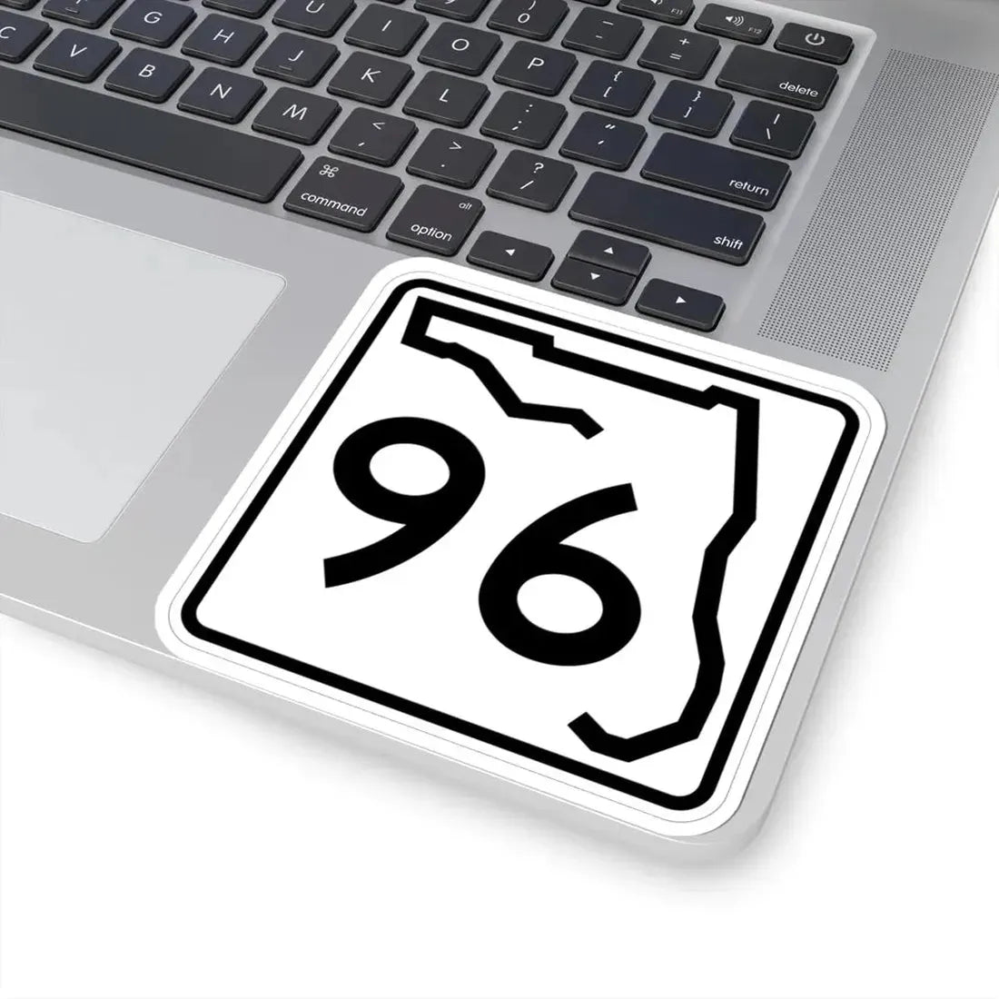 Florida 96 (Florida) (Road Sign) STICKER Vinyl Kiss-Cut Decal - The Sticker Space