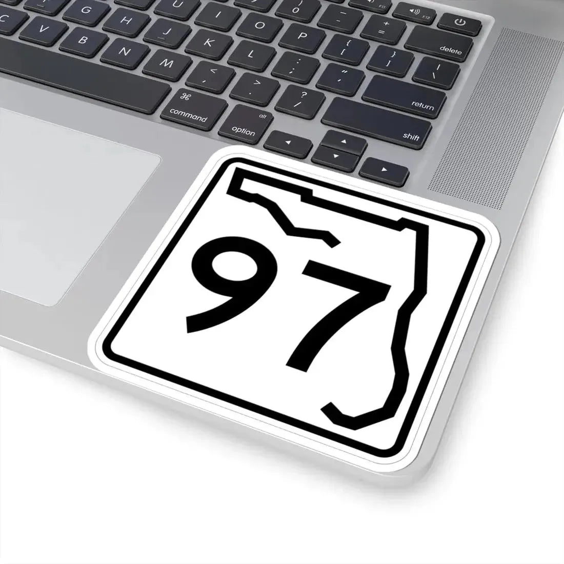 Florida 97 (Florida) (Road Sign) STICKER Vinyl Kiss-Cut Decal - The Sticker Space
