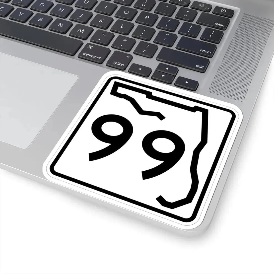 Florida 99 (Florida) (Road Sign) STICKER Vinyl Kiss-Cut Decal - The Sticker Space