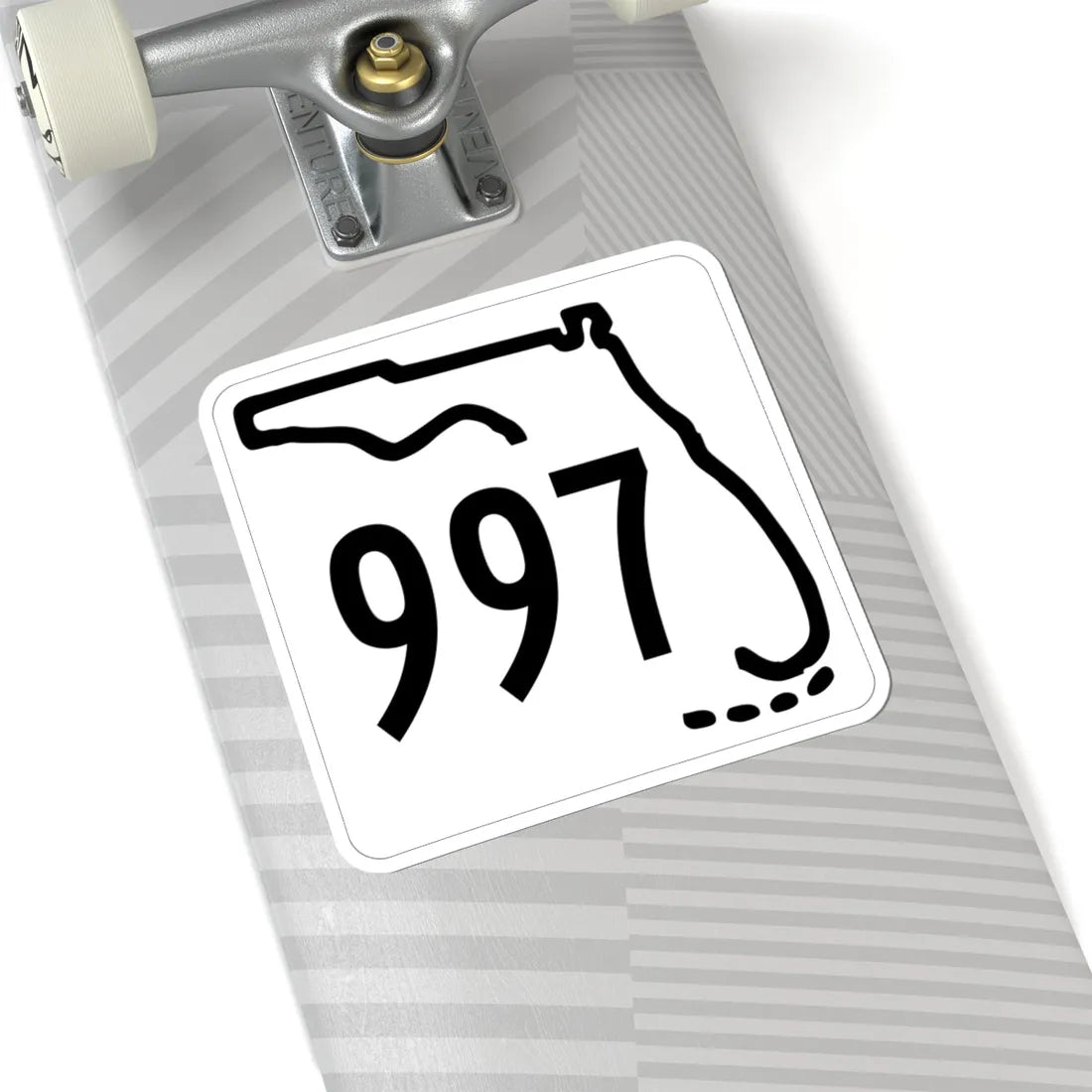 Florida 997 1955 (Florida) (Road Sign) STICKER Vinyl Kiss-Cut Decal - The Sticker Space