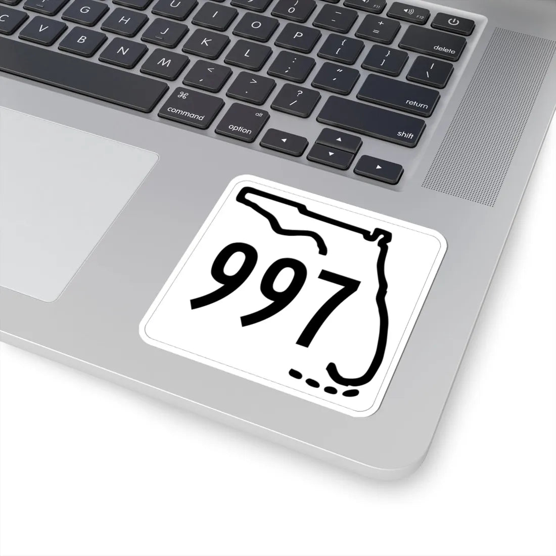 Florida 997 1955 (Florida) (Road Sign) STICKER Vinyl Kiss-Cut Decal - The Sticker Space