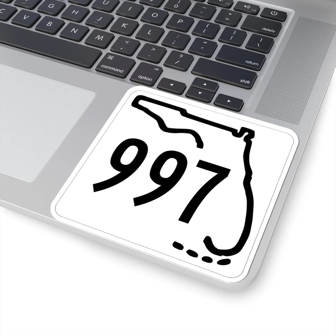 Florida 997 1955 (Florida) (Road Sign) STICKER Vinyl Kiss-Cut Decal - The Sticker Space