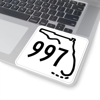 Florida 997 1955 (Florida) (Road Sign) STICKER Vinyl Kiss-Cut Decal - The Sticker Space