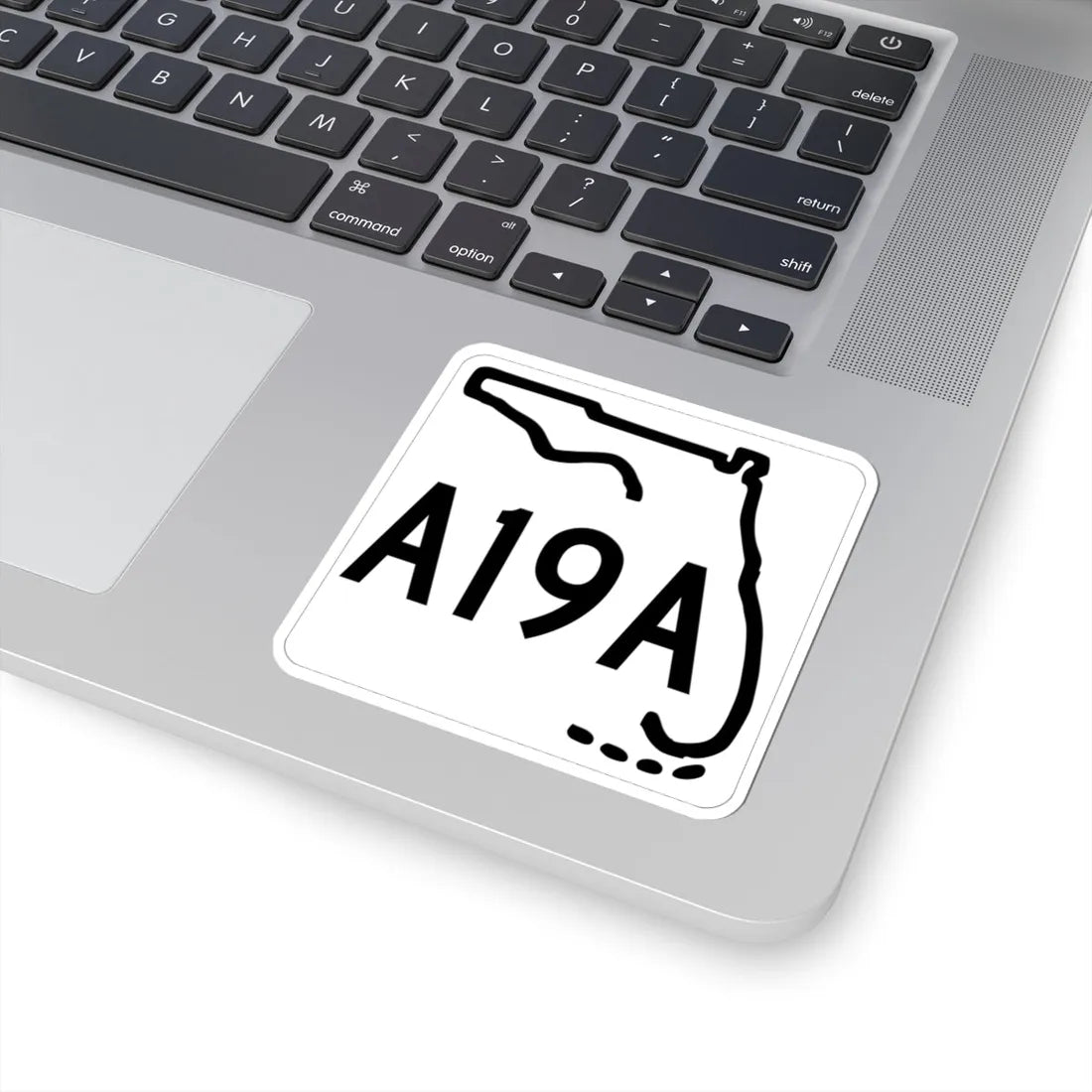 Florida A19A 1955 (Florida) (Road Sign) STICKER Vinyl Kiss-Cut Decal - The Sticker Space