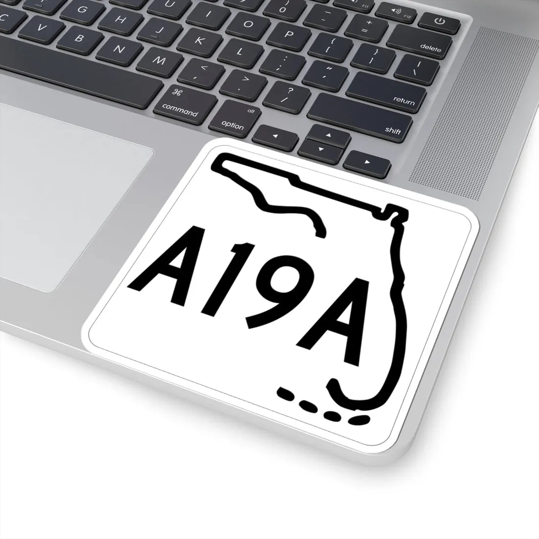 Florida A19A 1955 (Florida) (Road Sign) STICKER Vinyl Kiss-Cut Decal - The Sticker Space