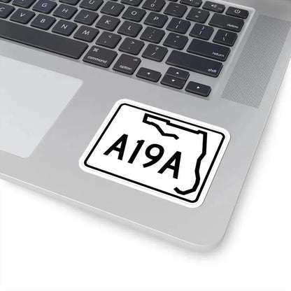 Florida A19A (Florida) (Road Sign) STICKER Vinyl Kiss-Cut Decal - The Sticker Space