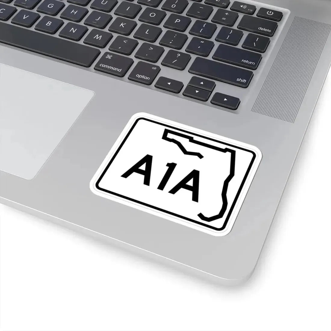 Florida A1A (Florida) (Road Sign) STICKER Vinyl Kiss-Cut Decal - The Sticker Space