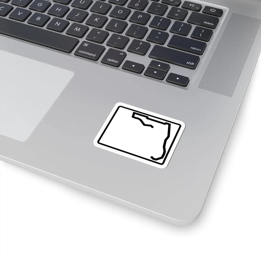 Florida blank wide (Florida) (Road Sign) STICKER Vinyl Kiss-Cut Decal - The Sticker Space