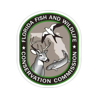 Florida Fish and Wildlife Commission STICKER Vinyl Die-Cut Decal - The Sticker Space
