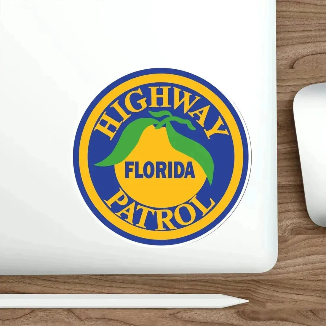 Florida Highway Patrol STICKER Vinyl Die-Cut Decal - The Sticker Space