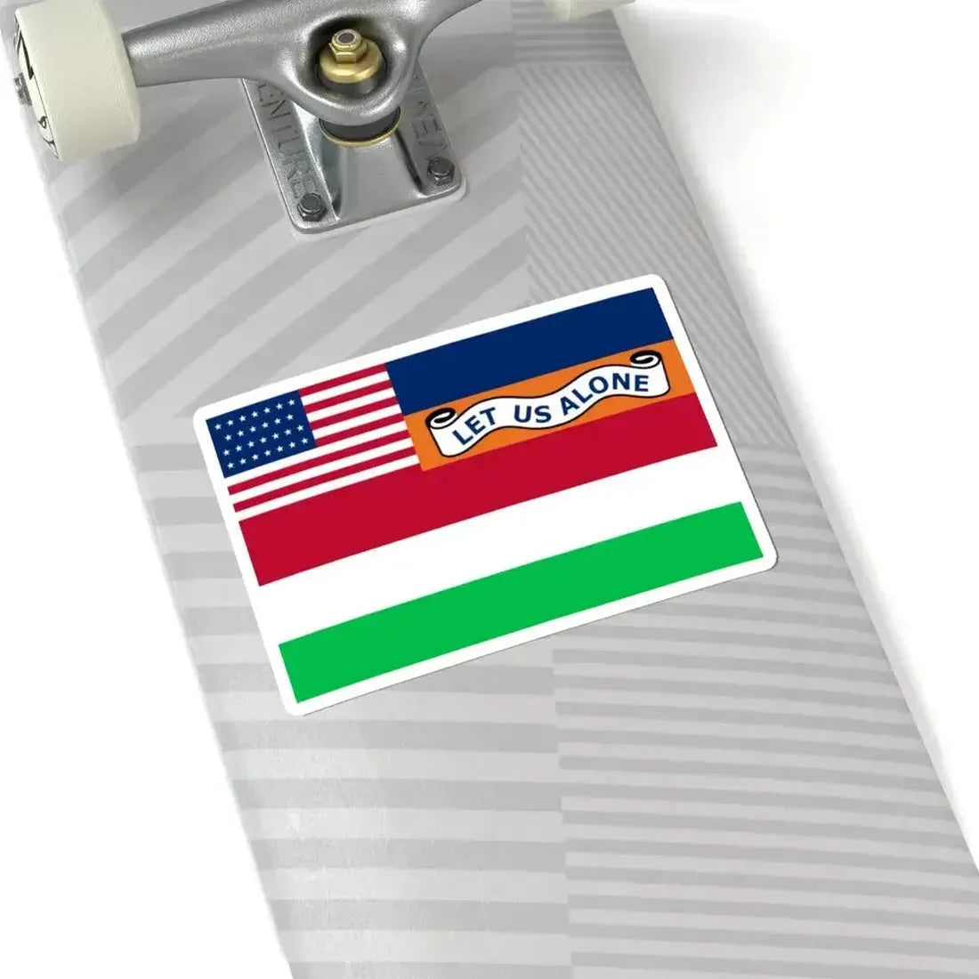 Florida Moseley Flag (United States) STICKER Vinyl Kiss-Cut Decal - The Sticker Space