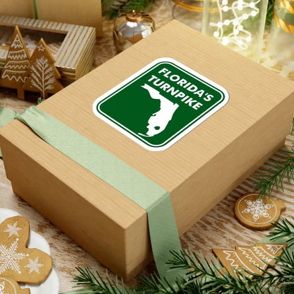 Floridas Turnpike (Florida) (Road Sign) STICKER Vinyl Kiss-Cut Decal - The Sticker Space