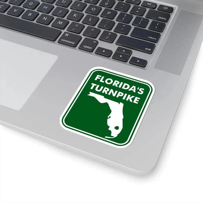 Floridas Turnpike (Florida) (Road Sign) STICKER Vinyl Kiss-Cut Decal - The Sticker Space