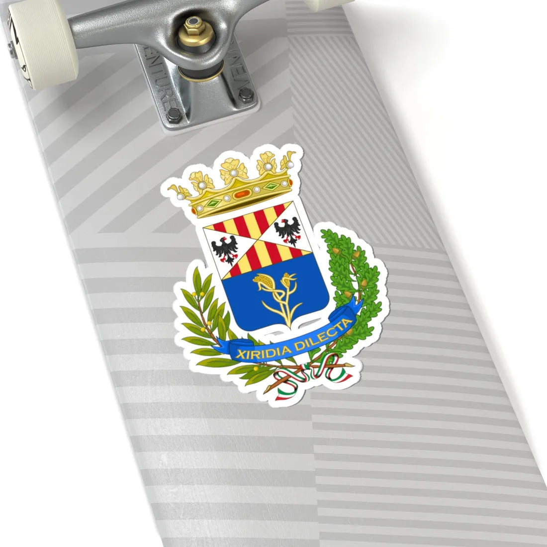 Floridia-Stemma (Italy) (Coat of Arms) STICKER Vinyl Kiss-Cut Decal - The Sticker Space