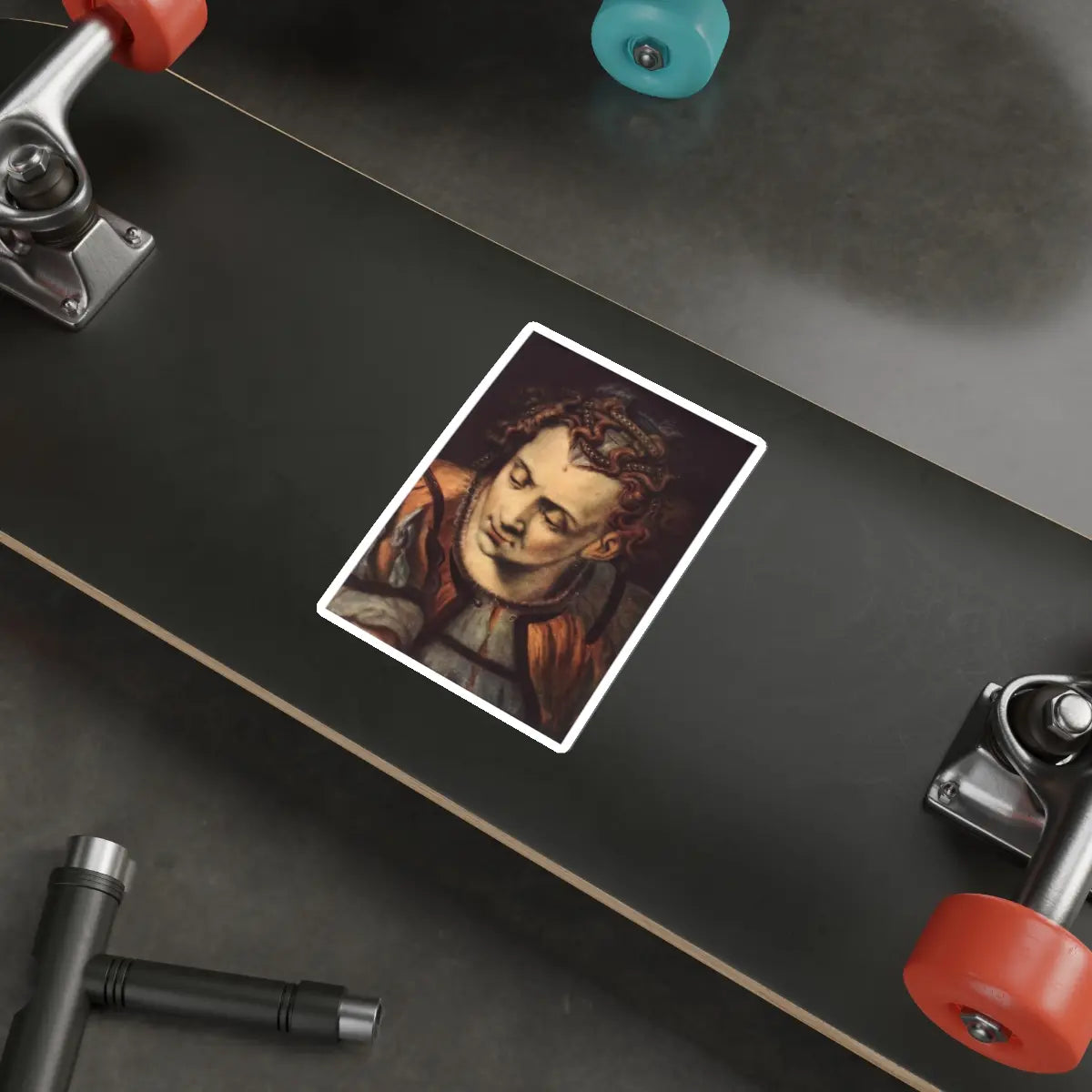SKU:25065967189578854226 Sticker types:White Shape:Die-Cut Sizes:5" × 5"
