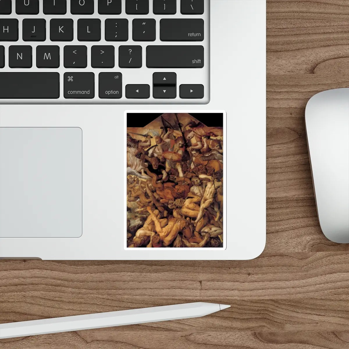 SKU:24466909192679614544 Sticker types:White Shape:Die-Cut Sizes:4" × 4"