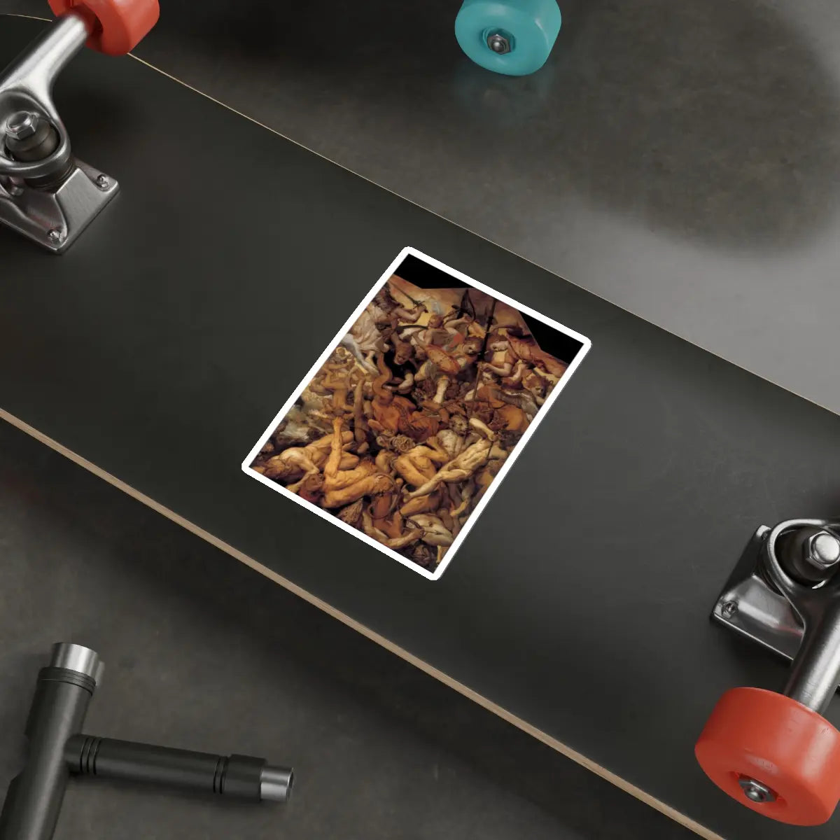 SKU:34252558903175397188 Sticker types:White Shape:Die-Cut Sizes:5" × 5"