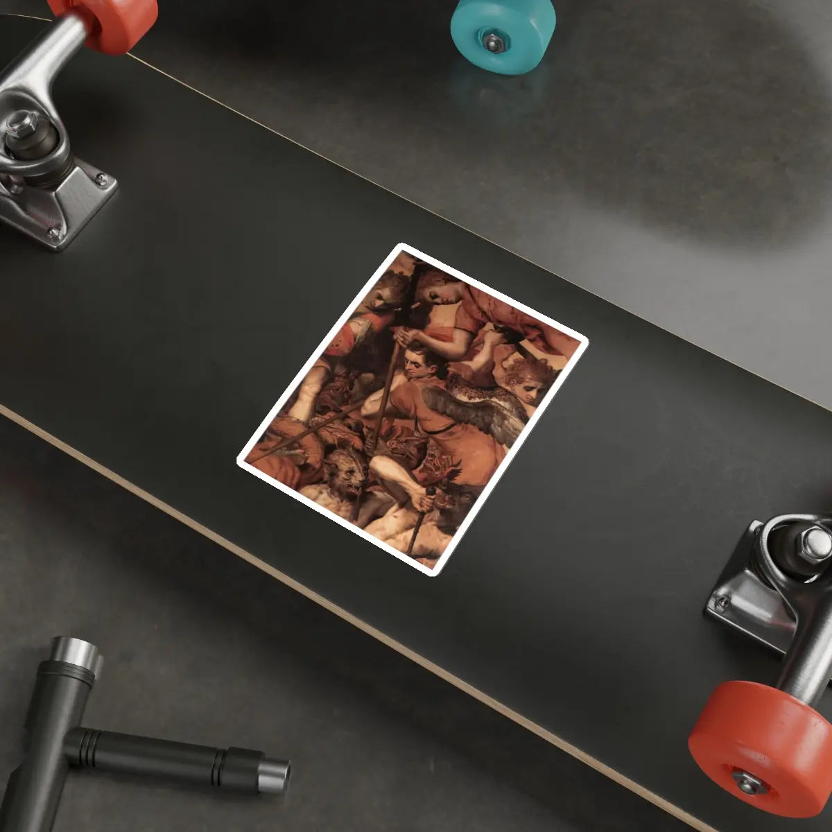 SKU:87996795590397171805 Sticker types:White Shape:Die-Cut Sizes:5" × 5"