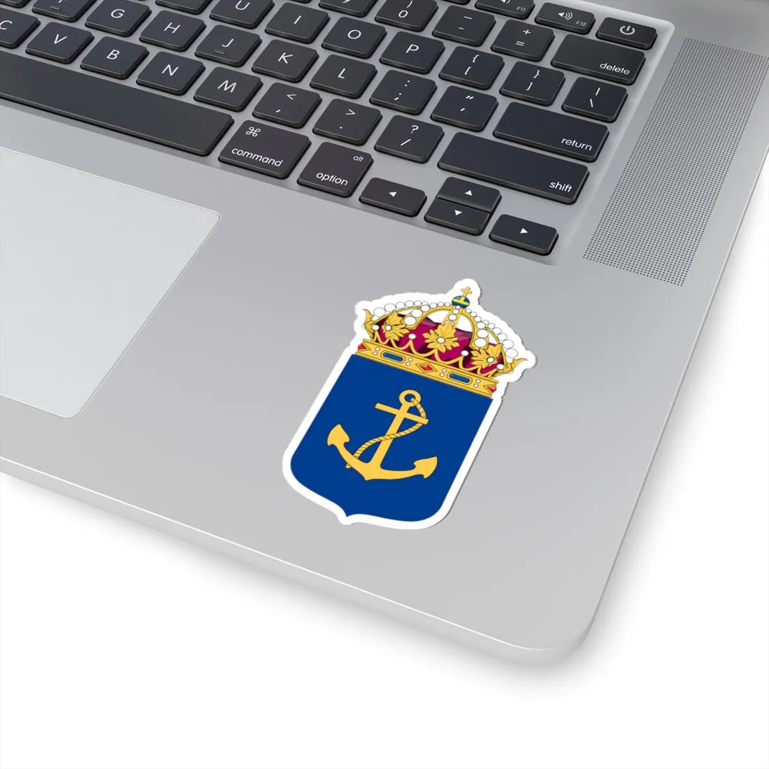 Flottan vapen bra (Sweden) (Coat of Arms) STICKER Vinyl Kiss-Cut Decal - The Sticker Space