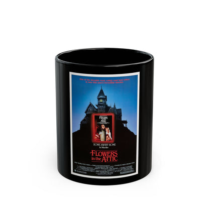 FLOWERS IN THE ATTIC 1987 Movie Poster - Black Coffee Mug-11oz-The Sticker Space