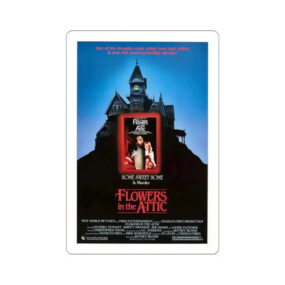 FLOWERS IN THE ATTIC 1987 Movie Poster - STICKER Vinyl Kiss-Cut Decal 3 Inch White - The Sticker Space