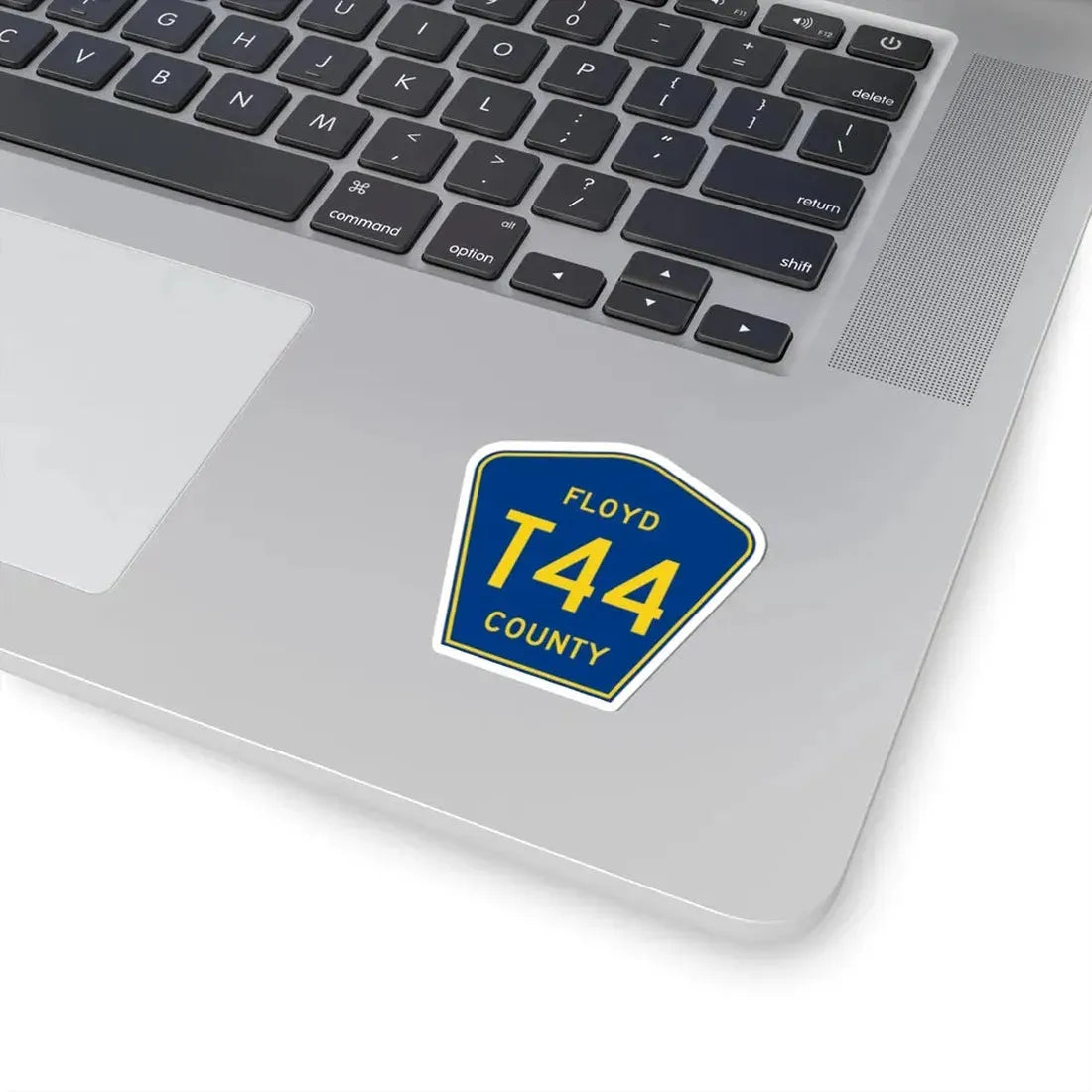 Floyd County Route T44 IA (Iowa) (Road Sign) STICKER Vinyl Kiss-Cut Decal - The Sticker Space