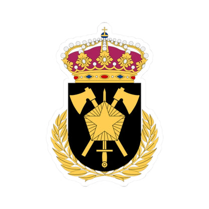 Fältarbetsskolan vapen (Sweden) (Coat of Arms) STICKER Vinyl Kiss-Cut Decal - The Sticker Space