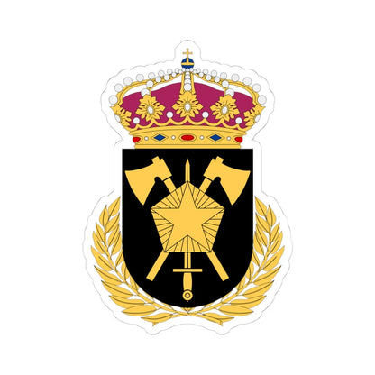 Fältarbetsskolan vapen (Sweden) (Coat of Arms) STICKER Vinyl Kiss-Cut Decal - The Sticker Space